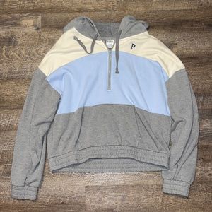 PINK 1/4 Zip Sweatshirt